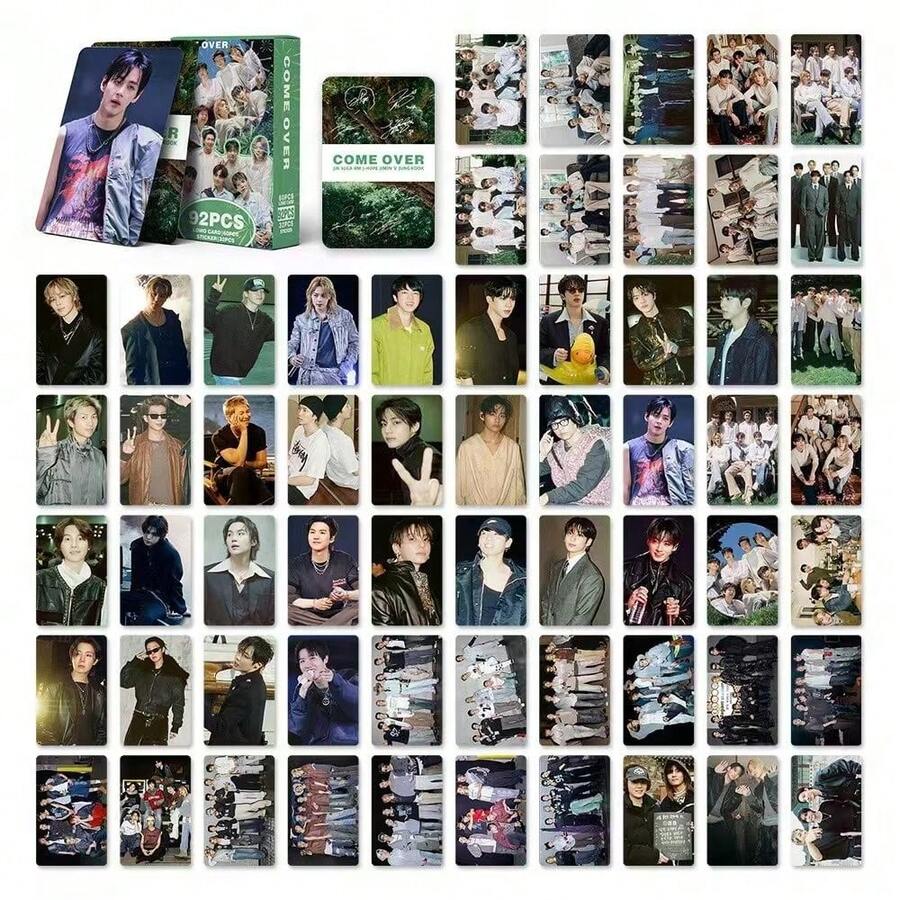 (92 Pcs/Set) ARIRANG Regular Album ke-5 KPOP Star LOMO Card, Photocard, Photo Cards, Arirang, Aksesoris BTS21, Bangtan, Photo Card, Photocard - A - View 1