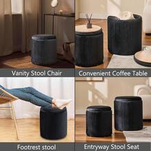 Outdoor Storage Bench - Negro - View 6