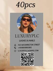 Customized Greeting Cards, QR Code Business Cards, Personalized Event And Counter Cards, Office And School Supplies, DIY Personalized Gift For Employees Students Customers, Graduation And Business Work Cards - Customized Business Cards - View 19