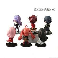 6款隨機款式 1件/大號 Re:Zero -Starting Life In Another World- 紅丸、舒娜、希翁、索伊 動漫卡通人偶裝飾品 - 彩色 - 查看 6