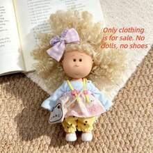 1pc Potato Doll Accessories And Outfit Set, Suitable For 14cm Doll, Mini Clothing Accessories, Unique Gift For Collectors (Note: Only Includes Clothing, Doll Not Included. Some Accessory Colors Random) - Multicolor - View 19