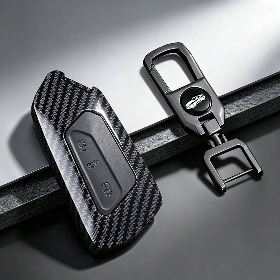 ABS Car Remote Key Case Cover Shell Fob For VW Golf 8 MK8 Octavia A8 2021 SEAT Leon MK4 Camouflage Accessories - Type a - View 1