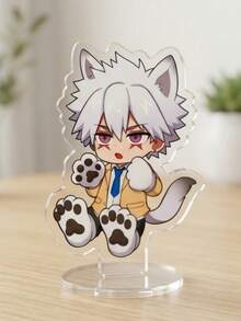 1pc 4-Style Phantom Busters Chibi Anime Acrylic Standee, Desk Decor & Collector's Item For Anime Fans, Birthday Gift, Display Stand Model Ornament, Cosplay Peripheral Desktop Decoration - Multicolor - View 10