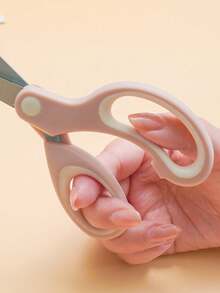 1pc 6.5 Inch (16.5cm) Multi-Purpose Stainless Steel Scissors, Suitable For School, Office And Home, Durable And Portable, Multi-Function Craft And Paper Cutting Tool, Comfortable Handle - Single Piece - View 7