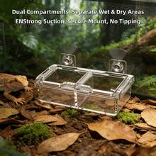 Reptile Feeding Kit, Multi-Purpose Feeding Set For Leopard Geckos, Lizards And Horned Frogs, Reptile Feeding Supplies For Terrarium Pets - Style A - View 5