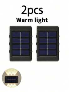 Solar Powered Outdoor Wall Light 6-LED Solar Spotlight Landscape Balcony Outdoor Wall Decor Light Outdoor Wall Hanging Light Dusk To Dawn Sensor - Solar Wall Light - View 8