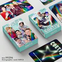 (30Pcs/Set) Laser Card COR TIS Total Chain New Album GREENGREEN KPOP Merchandise LOMO Photocard, Photo Cards, Arirang, BTS21 Accessories, Bangtan, Photo Card, Photocard - A - View 7