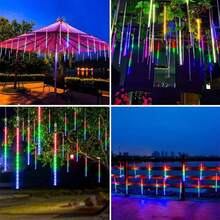 LED Meteor Shower Lights USB Powered Waterfall Lights Christmas New Year Garden Yard Wedding Party Holiday Decoration Lights - USB Meteor Shower Light - View 10
