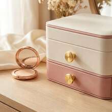 12PCS Mini 0.69 Inch Aluminum Alloy Drawer Knobs Handles, Suitable For DIY Jewelry Box, Makeup Box, Storage Box, Model Cabinet, Small Wooden Drawer, Small Cabinet Door Handles - A - View 2