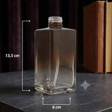 Vidro 250ml Square Marrom - 1PC - Visão 3