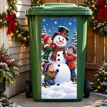 Cute Dachshund Cartoon Trash Can Sticker, Waterproof Removable Vinyl Trash Can Decal, Peel And Stick Weather-Resistant Outdoor Yard Front Porch Trash Can Decoration, Rental Friendly DIY Garden Storage Bin Decor, Gift For Dog Lovers - Cute Dog Outdoor Bucket Sticker - View 18