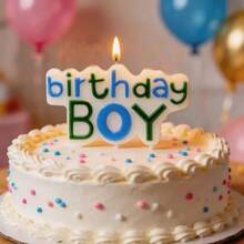 HIBIRTH 1 buah Lilin Ulang Tahun Kreatif Warna Biru & Merah Muda untuk Dekorasi Kue Ulang Tahun, Lilin Ucapan Selamat Ulang Tahun untuk Perayaan Ulang Tahun, Pesta, dan Acara Memanggang (Colok ke Listrik) - View 2