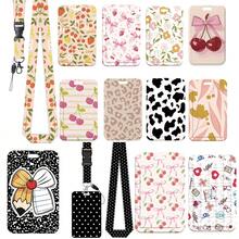 1pc Fashion Leopard Print Teacher ID Badge Holder With Detachable Lanyard, Neck Strap For Medical And Office Use, Vertical Business Card Protector, Anti-Drop Key Chain, Camera Pendant, Phone Lanyard, Suitable For Office Workers, Teachers, Nurses, Men And Women - Colorful Version - View 9