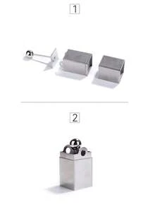 Stainless Steel Tofu Shredder Knife Mold Fine Shredder Tofu Slicer Chrysanthemum Wensi Japanese Chef Tool - Silver - View 8