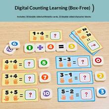 Finger Number Calculation Toy, Children's Addition And Subtraction Early Education Educational Toy, Math Cognitive Teaching Tool, Children's Math Finger Counting Toy, Addition And Subtraction Practice, Educational Desktop Toy Number Cognitive Finger Calculator, Addition And Subtraction Learning Educational Toy - Multicolor - View 13