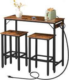 Folding Tables & Chairs - Brown - View 7