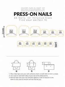 288pcs/Box (12 Mixed Styles) DIY Shiny Short Square Pointed Acrylic Press-On Toe Nails, Perfect Fit Design, Acrylic False Toenails With Storage Box, Suitable For Summer Manicure, Women And Girls Daily & Party DIY Nail Art Supplies - Multicolor - View 7