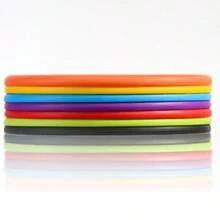Đĩa bay nổi mềm bằng silicone cho chó và chó con, đồ chơi huấn luyện tương tác nhẹ cho thú cưng, phù hợp cho chó con và chó trưởng thành vui chơi, tập luyện và vận động ngoài trời, không phù hợp cho chó nhai mạnh - Nhiều màu - Xem 15