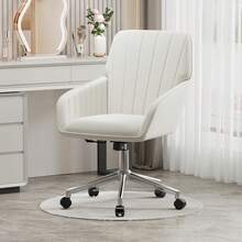 Office Chair - Cream Silver - View 7