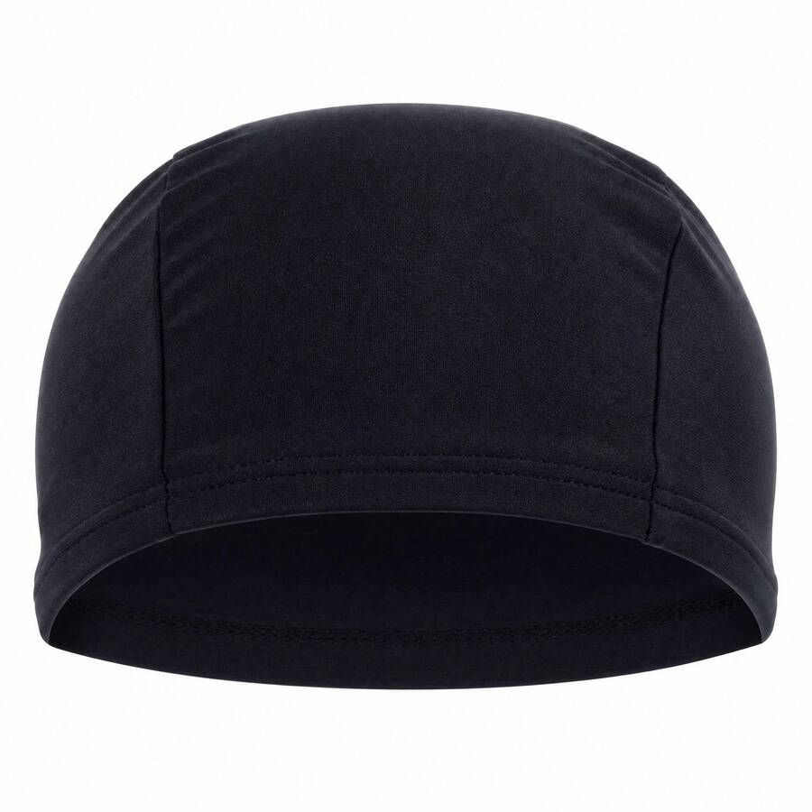 1pc New Black Thin Outdoor Cycling Cap - Black - View 1