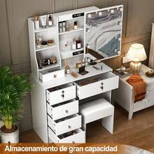 Vanities & Vanity Benches - White - View 3