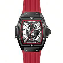 ONOLA Brand Fashion Hollow Skeleton Quartz Watch Sports Waterproof Watches Luminous Wristwatch With Gift Box Birthday Present For Men - A - View 12