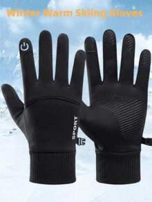 Warm Winter Gloves, Touchscreen, Unisex Warm Gloves - Enjoy Activities In Cold Weather, Outdoor And Daily Use Sports In Snow - Multicolor - View 5
