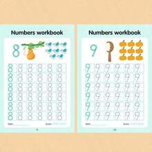 48 Pages 0-100 Number Tracing Book, Pen Control Training Copybook - Multicolor - View 4