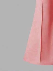 Bộ áo tay dài cổ tròn in hoạt hình và quần ống loe cho bé gái - trắng - Xem 5