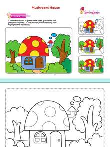 Little Elf Coloring Book, Kindergarten Children Art Painting Book, Small Hands Drawing Coloring Book, Children Tracing Painting Book, Toddler Enlightenment Drawing Book, Tracing Book, Coloring Book - Multicolor - View 7