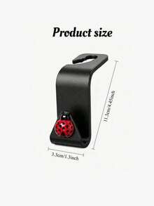 2pcs Resin Beetle Decorative Car Seat Hooks Hidden Backrest Hooks Multi-Functional Creative Small Hooks - A - View 8