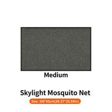 1PC Car Skylight Mosquito Net, Sunroof Insect Screen, Magnetic Adsorption High Density Mesh UV Protection Dustproof Breathable Easy Install Foldable With Storage Bag For Camping Road Trip Car Rest Sleeping Outdoor Car Accessories - Black - View 13