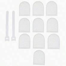 100pcs Faucet Filter Bags, 10pcs Zipper Straps - Updated Version, Thicker Wall; Suitable For Home Kitchen Faucets, Can Remove Impurities, Filter Sediment, Rust And Heavy Metals. These Faucet Filter Bags Are Perfect For Home Use And Essential Travel Supplies! - Multicolor - View 7