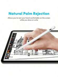 Apple Pencil Compatible With IPad 10th And 9th Generation | 2x Fast Charging, Compatible With IPad 6th-11th Generation (2018-2025), Pro 12.9/11/13 Inch/M4, Air 3/4/5/M2/M3, Mini 5/6, Apple Pencil 2nd Generation, Upgraded Stylus Compatible With IPad 9th And 10th Generation, Fast Charging, Compatible With IPad Pro 11/12.9 Inch (3rd/4th/5th Generation) - Multicolor - View 5