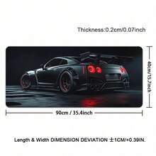 World Map Mouse Pad, Using Rubber Base, Dual Use For Office And Home, The Ideal Gift For Couples, 35.4 X 15.7-Inch Desk And Mouse Pad Set, Large Sized Gaming Mousepad, Suitable As A Birthday And Holiday Gift - View 15