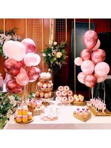 70/130/160cm Adjustable Balloon Column Stand Set, Reusable Balloon Rack With Sturdy Base And Support Rods, Easy Assembly, Suitable For Birthday, Wedding, Engagement, Anniversary, Summer And Christmas Celebration Party Decorations - Multicolor - View 10