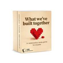 What We've Built Together Couples Relationship Card Game, 180 Unique Conversation Question Cards, Romantic Interactive Table Game, Christmas Game Night, Sweet Christmas Gift, Perfect For Couple Party, Date Night & Holiday Gathering - Multicolor - View 7
