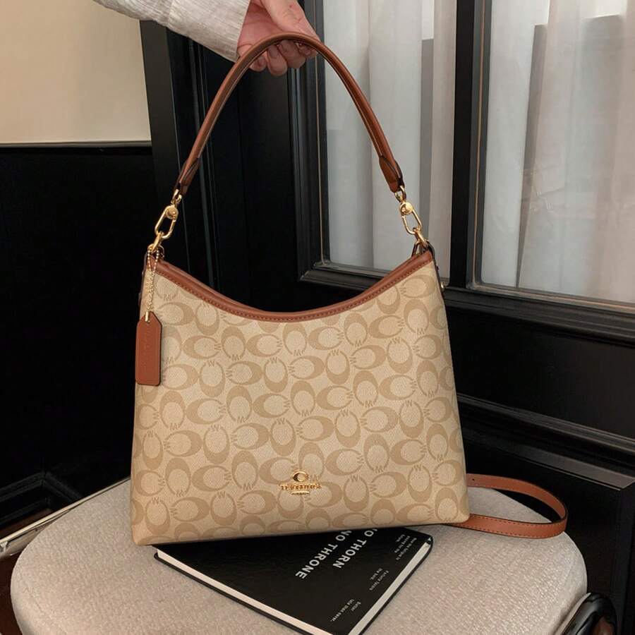 Women Crossbody - Large - Brown - View 1