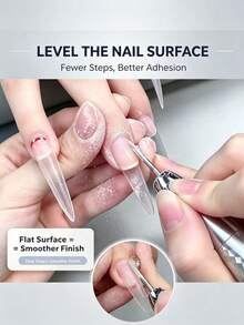 High-Quality Nail Trimming Drill Bit, Stepped Nail Removal Tool, 2.35mm Universal Shank, Suitable For Nail Polishing Machine, Round Head Design Protects Natural Nails, Exfoliating Nail Salon Tool, Nail Product - Multicolor - View 2