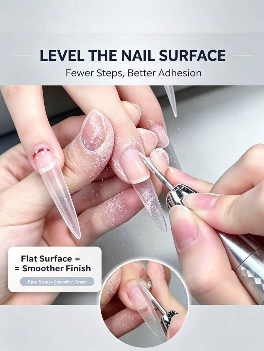 High-Quality Nail Trimming Drill Bit, Stepped Nail Removal Tool, 2.35mm Universal Shank, Suitable For Nail Polishing Machine, Round Head Design Protects Natural Nails, Exfoliating Nail Salon Tool, Nail Product