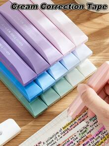 20/10/5 Pcs Pita Koreksi Halus Berkesinambungan, Warna Gradien, Warna Kertas Asli, Tidak Mudah Putus, Cepat Kering, Untuk Pelajar, Kantor, Sekolah, Kembali ke Sekolah, Ujian - MultiWarna - View 1