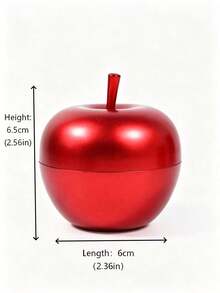 1 Set Christmas Apple Shaped Jewelry Gift Box With Red Christmas Eve Gift Bag, Can Hold Rings, Necklaces, Bracelets, Earrings. Romantic Holiday Surprise Gift For Girlfriend, Suitable For Proposal, Anniversary, Birthday. - Jewelry Box - View 6