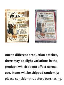 Humorous Best Friend Greeting Card, We Are More Than Just Friends Friendship Thank You Card, Women Best Friend Birthday Gift, Touching Memorial Card For Special Occasions - Multicolor - View 7