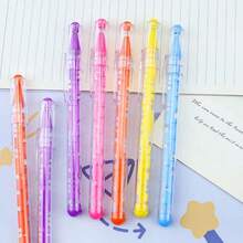 3pcs Creative Office Stationery Fun Educational Maze Ballpoint Pens For Students (Blue Ink) Christmas Gift (Random Color) - Multicolor - View 3