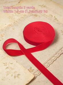 Ribbon, Single-Sided 3 Yards/5 Yards Continuous Length, 0.39 Inches To 1.57 Inches Wide, Suitable For Gift Wrapping, Bows, Wedding Bouquets And Holiday Decorations - Multiple Specifications - View 15