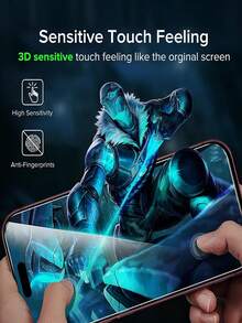 2 Paket Pelindung Layar Kaca Tempered Kompatibel dengan iPhone 18 Pro Max/18 Pro/Duo/17 Pro Max/17 Pro/17/16 Pro Max/16/15 Pro Max/15 Pro/15/14/13/12/11/Xr – Kekerasan 9H, Kejernihan HD, Tahan Gores, Anti Sidik Jari, Bebas Gelembung, Pemasangan Mudah, Pelindung Layar Full-Coverage yang Kompatibel dengan Casing - Clear - View 5