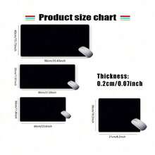 1pc Mouse Pad: Durable Large Non-Slip Rubber Washable Desk Mat Multi-Functional For Gaming/Office/Home Perfect Holiday Gift - View 5