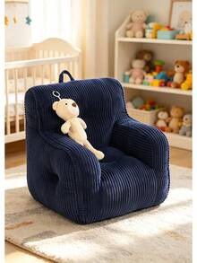 Swivel Chair - Navy Blue - View 1