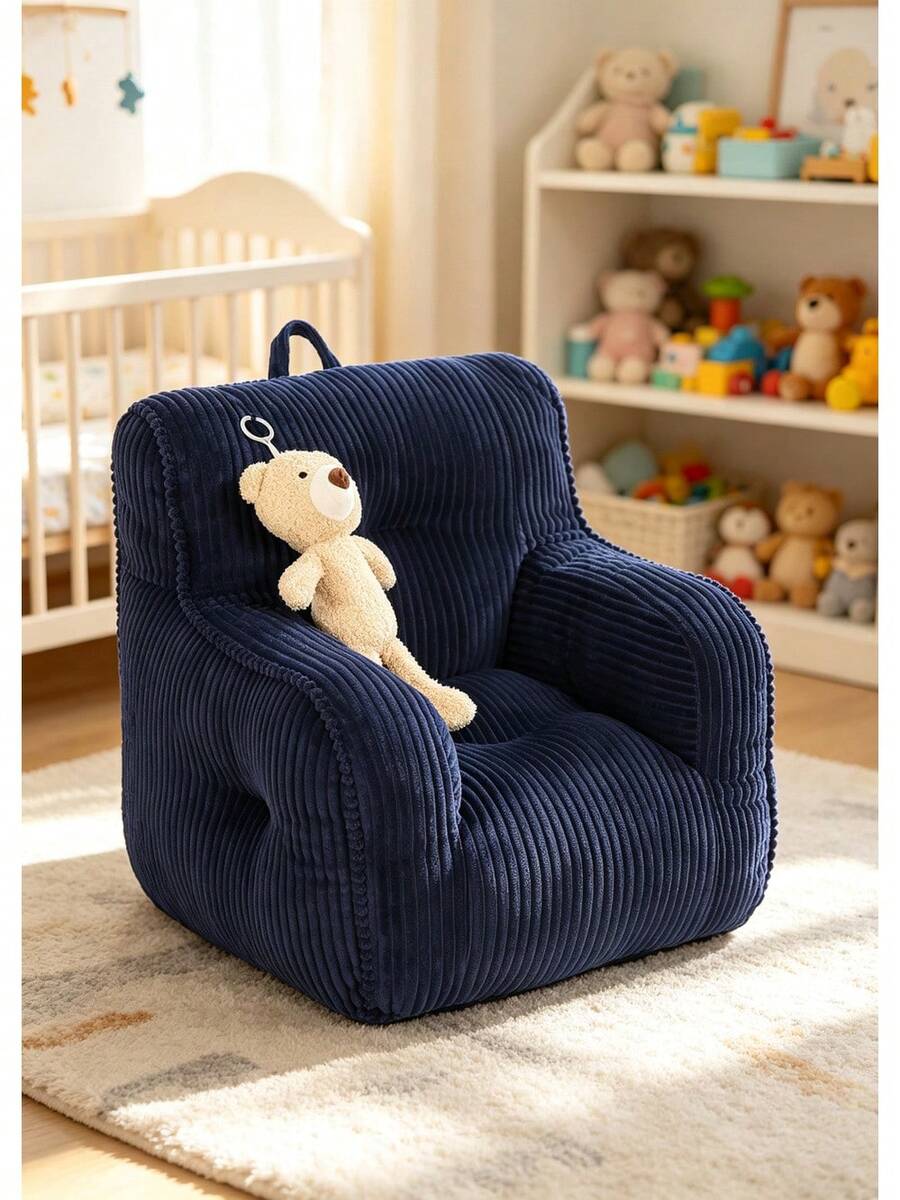 Swivel Chair - Navy Blue - View 1