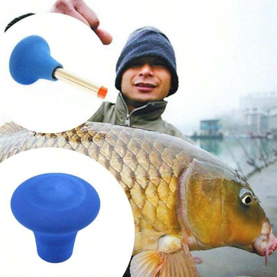 1Pc For Fishing Rod Gimbal Covers Soft Butt Cap Fishing Rod End Cap Fishing Pole Holder Supplies - Multicolor - View 1